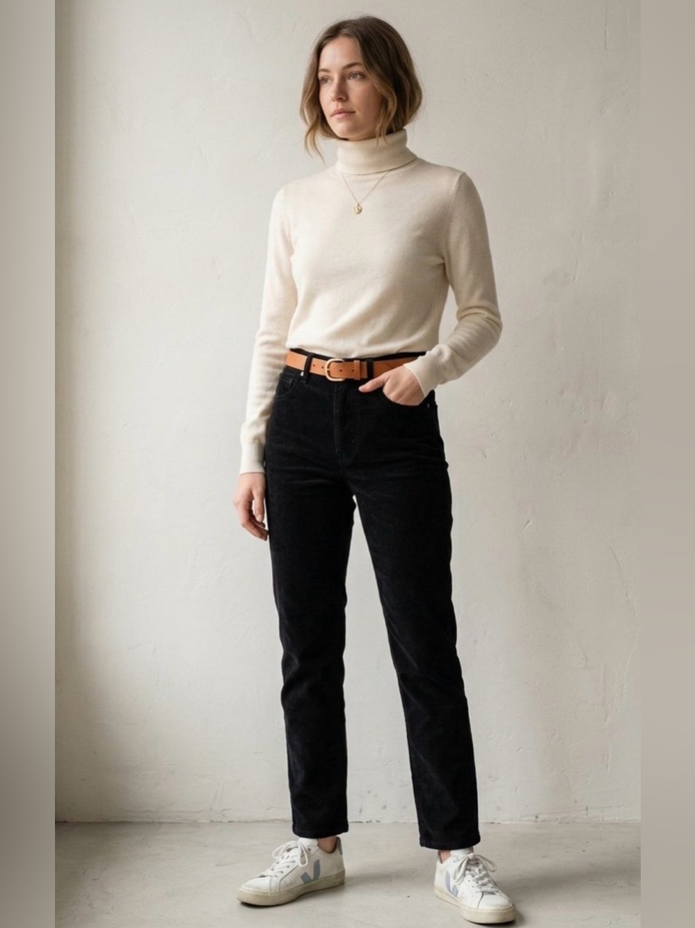 Everlane The 90s Cheeky Straight Leg Jeans Washed Black Women's Size 23 High Ri
